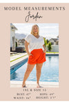 A Little Lazy High Rise Linen Shorts