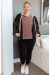 Mixed Emotions Color Block Hoodie