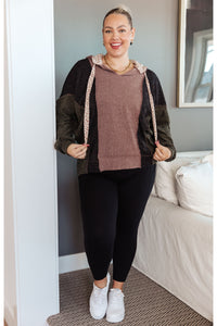 Mixed Emotions Color Block Hoodie