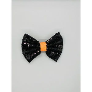 Halloween Sequin Bow