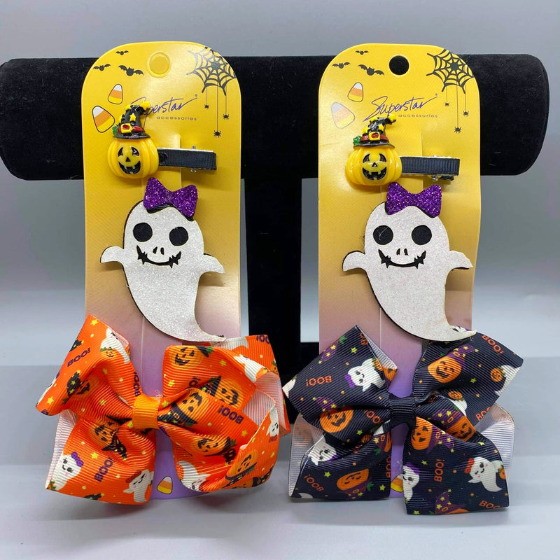 Ghost Clips & Bow Set