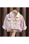 Zadie Tie Dye Jean Jacket