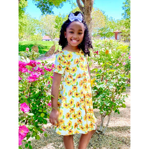 Peyton Sunflower Dress