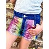 Gabby Rainbow Shorts